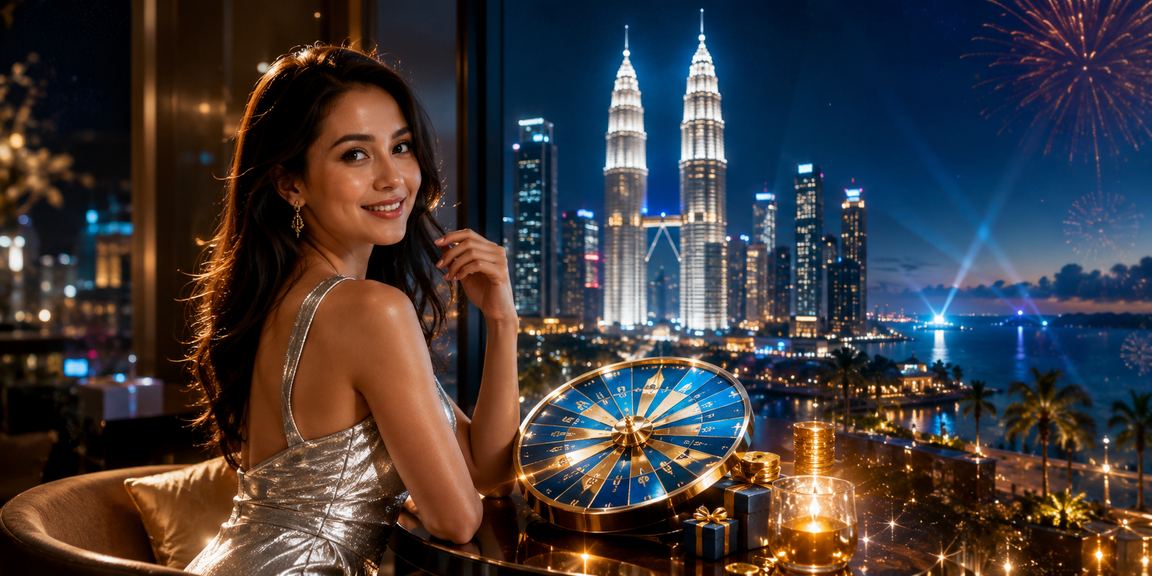 Meja Roulette kasino live di Kuala Lumpur dengan dealer sebenar dalam suasana mewah